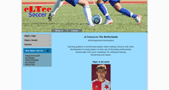 Desktop Screenshot of elteesoccer.com