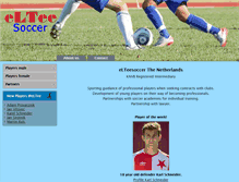 Tablet Screenshot of elteesoccer.com